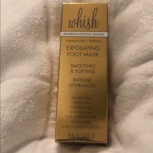 Whish exfoliating foot mask